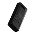 Baseus Car Power Inverter IGBT 300W/ 220V (C+U + Dual EU plug) with 12V clamp cables (0.40m) and Cig