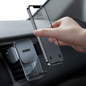 Baseus Car Mount Easy Control Clamp Holder (Air Outlet Version) Black (SUYK000101)
