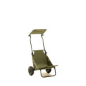 Buteo Photo Gear Transport Trolley Forest Green with Sunroof