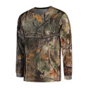 Stealth Gear T-shirt Long Sleeve Camo Forest Print size XXL