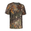 Stealth Gear T-shirt Short Sleeve Camo Forest Print size XL