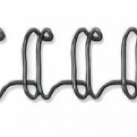 Köitespiraal 8mm metall 3:1 augustus hõbedane