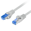 PATCHCORD CAT.6A S/FTP LSZH CCA 0.25M GREY FLUKE PASSED LANBERG