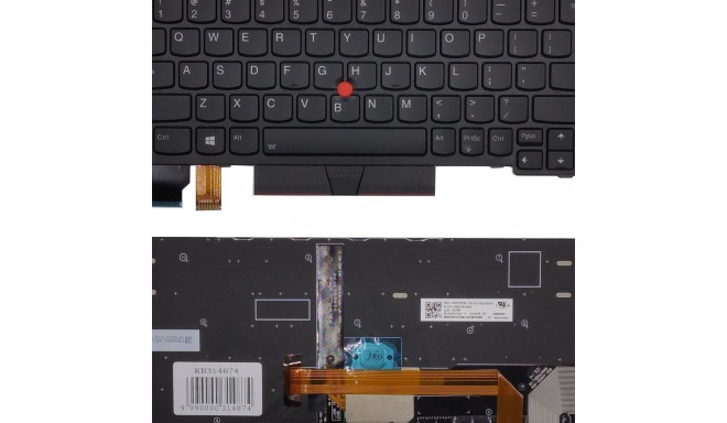 Keyboard LENOVO Thinkpad X13, with Trackpoint, with Backlight, US