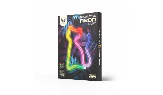 Neon LED RGB CAT FLRN03 + RC Forever Light