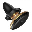 Baseus Magnetic Air Vent Car Mount Holder with cable clip Gold