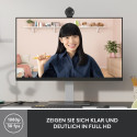 Webcam Logitech Brio 300 (960-001436) Full HD, Graphite
