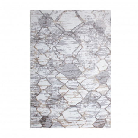 Vaip SALAMANCA-3, 100x150cm, hõbe/valge
