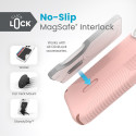 Speck Presidio2 Grip ClickLock & MagSafe - Case for iPhone 15 / iPhone 14 / iPhone 13 (Dahlia Pink/R