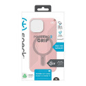 Speck Presidio2 Grip ClickLock & MagSafe - Case for iPhone 15 / iPhone 14 / iPhone 13 (Dahlia Pink/R