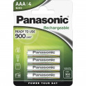 Panasonic rechargeable battery 1x4 NiMH Micro AAA 900mAh