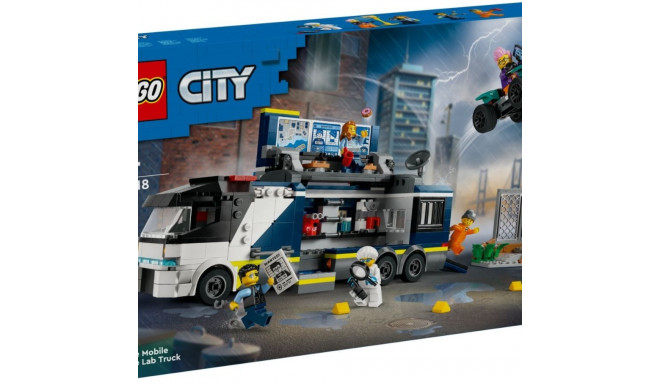 LEGO City 60418 Police Mobile Crime Lab Truck