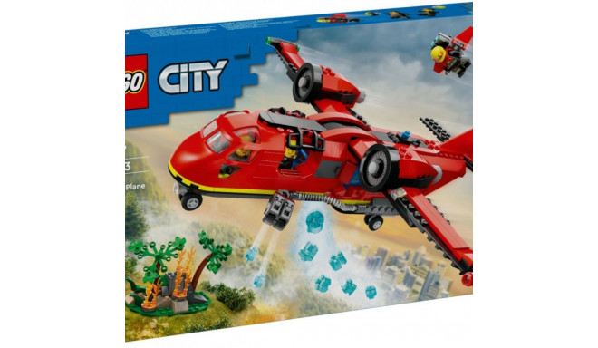 Klocki City 60413 Strażacki samolot ratunkowy