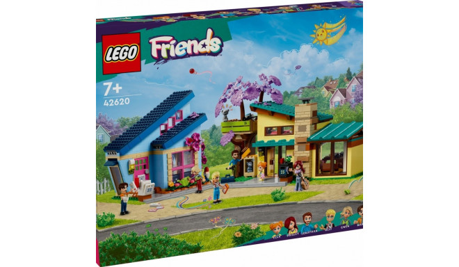 LEGO Friends 42620 Olly and Paisleys Family Houses