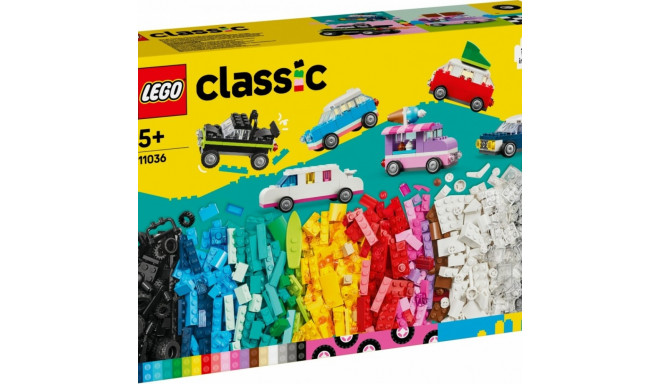Bricks Classic 11036 loomingulised sõidukid