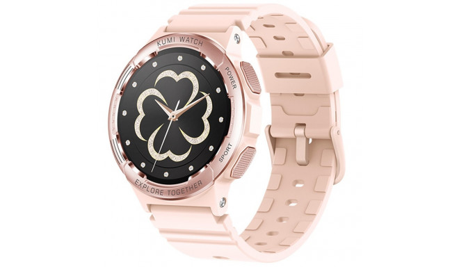 Smartwatch K6 1.3 inch 300 mAh pink