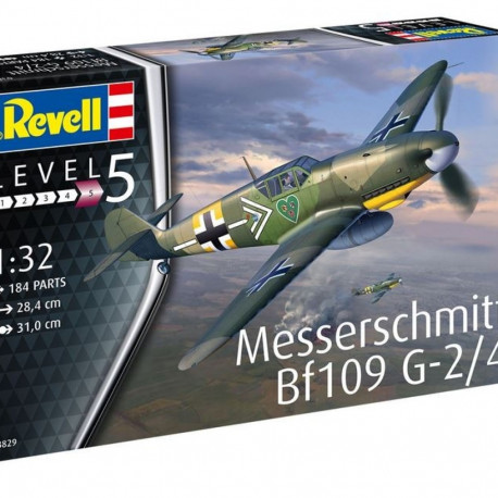 Plastic model Messerschmitt BF 109G-2/4 1/32