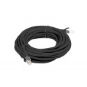 Lanberg patch cord Cat.5e UTP 5m, black