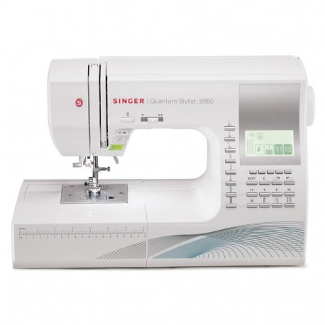 Singer 9960 Quantum Stylist õmblusmasin, valge