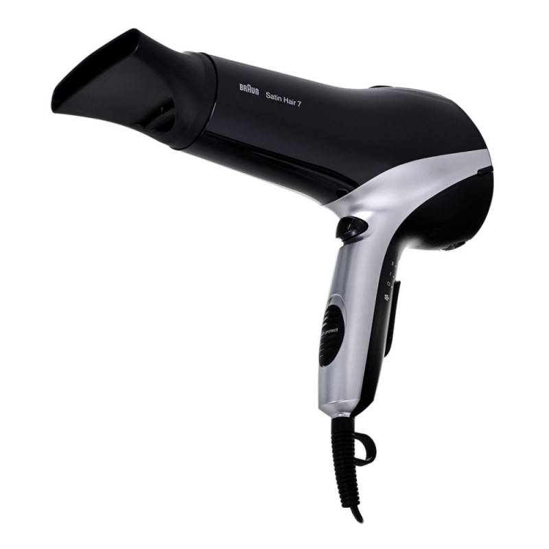 Braun HD730 2200 W Black Silver Hair dryers Photopoint