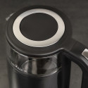 ELDOM Kettle NEVO, 2200 W, 1.7 L, temperature control, plastic + glass