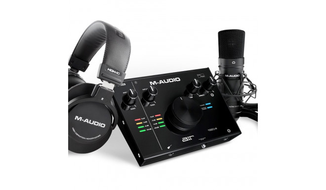 M-AUDIO AIR 192|4 Vokaalstuudio Pro salvestus heliliides
