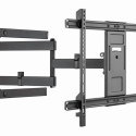 Gembird WM-80ST-05 TV wall mount (full-motion), 37”-80”, up to 50kg
