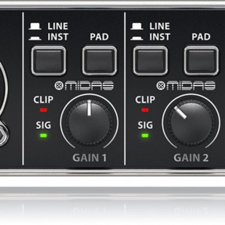 Behringer UMC404HD recording audio interface