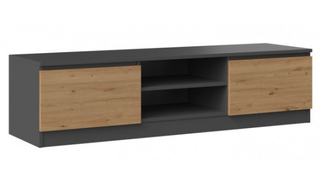 Topeshop RTV 140 antratsiit/artis TV-alus 2 riiulit
