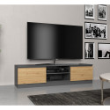 Topeshop RTV 140 ANTR/ARTIS TV stand/entertainment centre 2 shelves