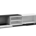 Cama TV cabinet SIGMA1 180 white/black gloss