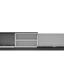 Cama TV cabinet SIGMA1 180 white/black gloss