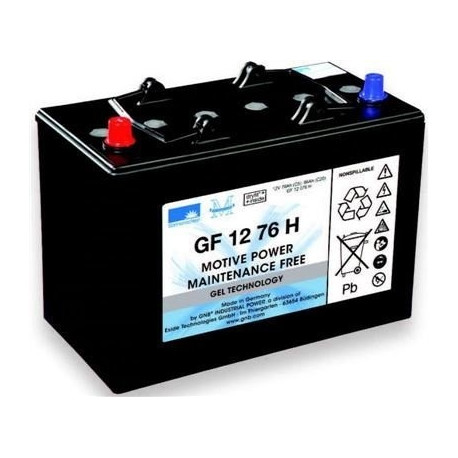 Tõstukigeelaku 12 V / 76 Ah TASKI Swingo 755/955/1255 jaoks