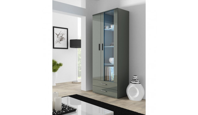 Cama vitriinkapp SOHO S6 2D2S hall/hall läikiv