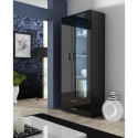 Cama display cabinet SOHO S6 2D2S black/black gloss
