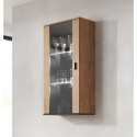 Cama hanging display cabinet SOHO lefkas oak/black