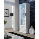 Cama display cabinet SOHO S1 white/white gloss
