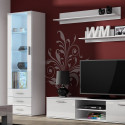 Cama display cabinet SOHO S1 white/white gloss