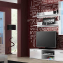 Cama display cabinet SOHO S1 white/white gloss