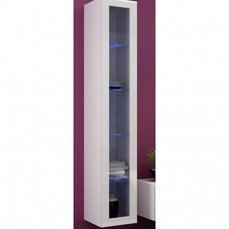 Cama Glass-case VIGO '180' 180/40/30 valge/valge läikiv