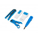 Lanberg NT-0302 cable crimper Tool set Multicolour