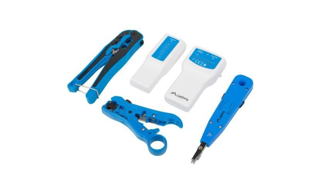 Lanberg NT-0302 cable crimper Tool set Multicolour