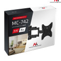 Maclean teleri seinakinnitus 42", must (MC-742)