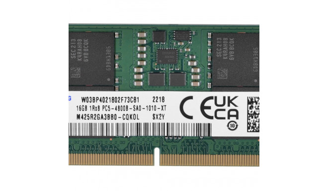 Samsung SODIMM 16GB DDR5 4800MHzM425R2GA3BB0-CQK