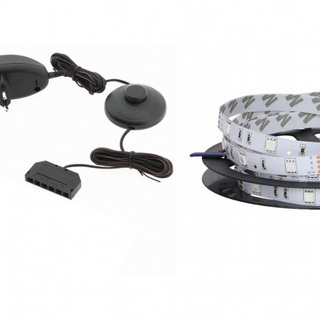 valgustusega kummut QIU 2D1K sinine