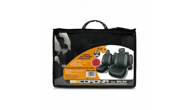 Car Seat Covers BC Corona Black (11 pcs)