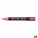 Fluorestseeruv Marker POSCA PC-5M Roosa (6 Ühikut)