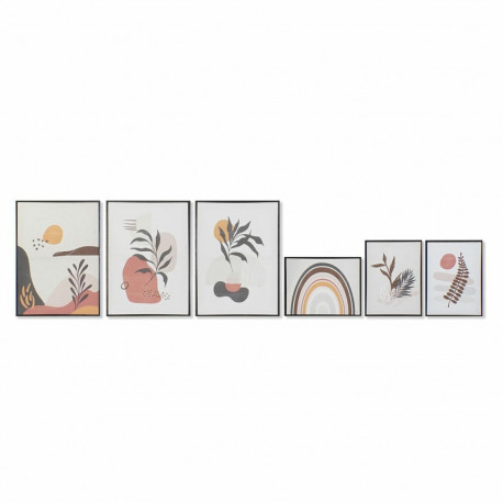 Maal DKD Home Decor Taime leht (40 x 2,8 x 60 cm)
