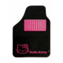 Комплект автомобильных ковриков Hello Kitty Чёрный Розовый (4 pcs)