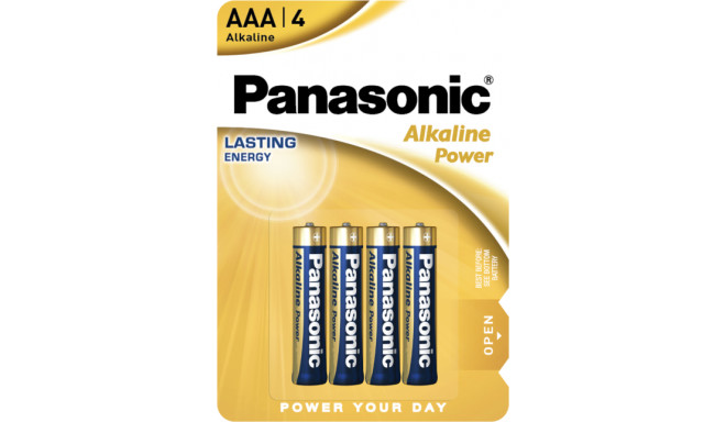Panasonic Alkaline Power baterija LR03APB/4B